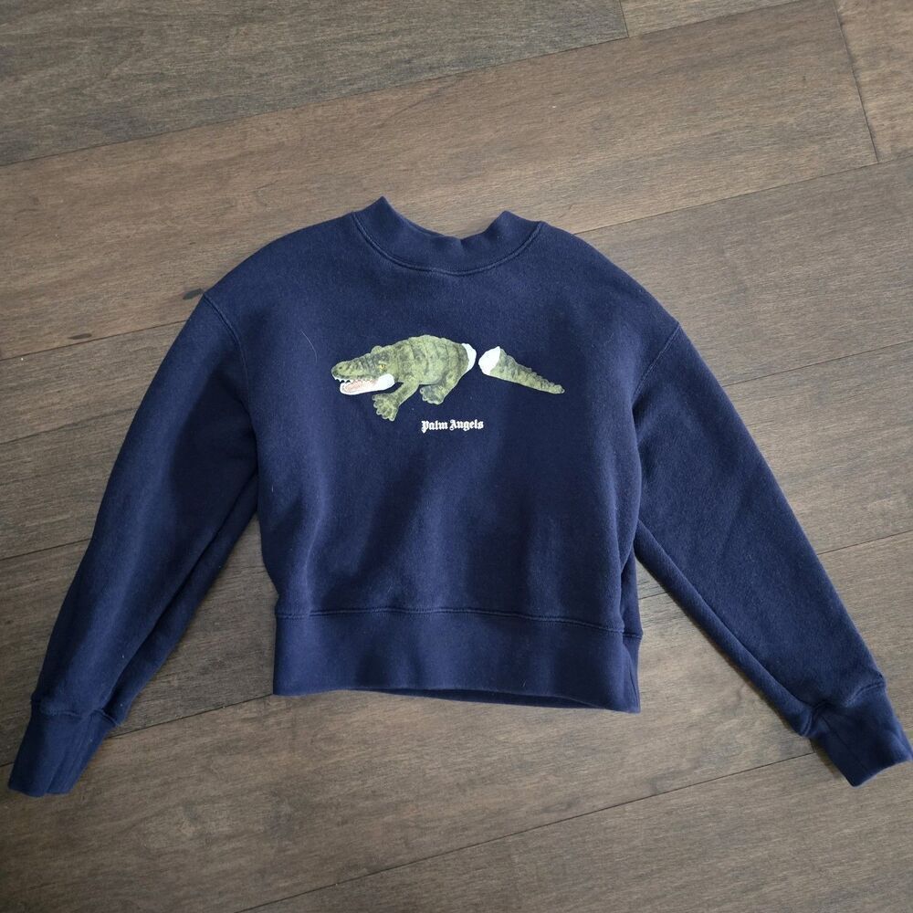 Kids Palm Angels Crocodile Sweatshirt Size 6